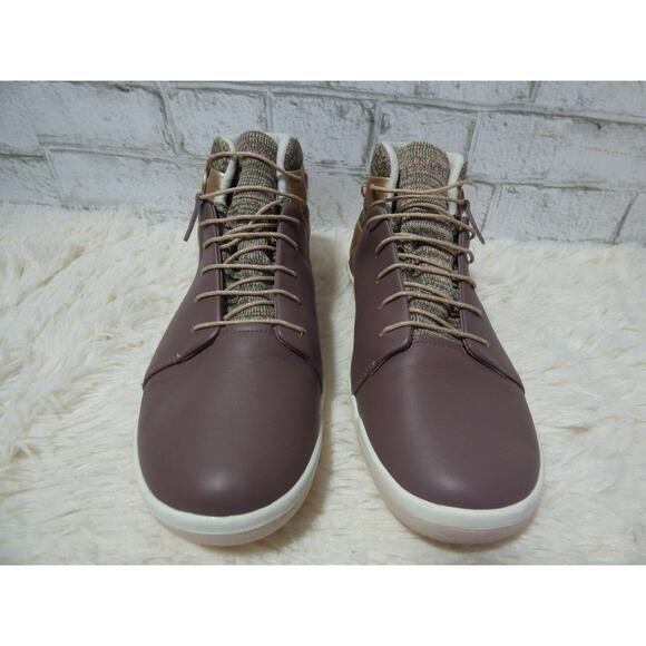 Plae Abra WP Siltstone Gold Drawstring Adjust High Top Sneakers 11.5 NEW - Picture 3 of 9